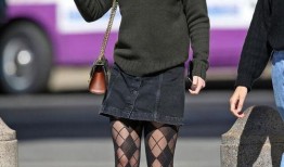 明星黑丝袜穿搭